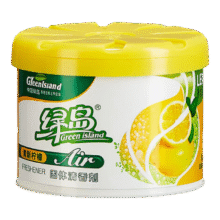 plus会员：绿岛（Green island）空气清新剂固体家用卧室内汽车载清芳香薰膏氛剂卫生间厕所除味2.66元、plus包邮