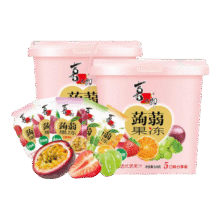喜之郎 蒟蒻果冻桶520g*2桶19.9元（合9.95元/桶）
