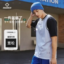 准者运动背心新款男篮球训练健身跑步透气薄速干马甲无袖T恤 浅灰  M/17019.9元 (券后省10)