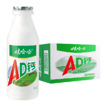 88VIP：娃哈哈 AD钙奶 220g*24瓶35.08元包邮+206淘金币