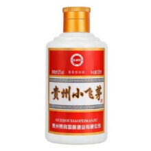 京喜 贵州小飞茅酒 53度 酱香型白酒100mL*1瓶（简装）3.5元包邮