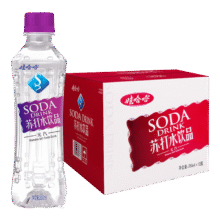 娃哈哈 无汽苏打水饮料 350ml*12瓶/箱（甜味）五一出游 弱碱性水53.09元（合26.55元/件）