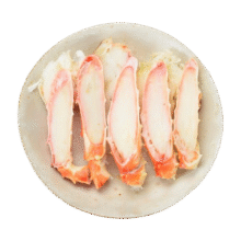 荷裕食品 俄罗斯熟冻帝王蟹腿拼盘450g*1盒 拍2件272元（合136元/件）
