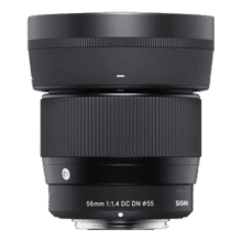 plus会员：适马（SIGMA）56mm F1.4 DC DN｜Contemporary 半画幅微单 大光圈定焦镜头 富士X口2016.55元（需领券）