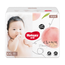 好奇（Huggies） 【次日达】铂金装纸尿裤小桃裤 婴儿尿不湿宝宝幼儿干爽超薄透气 XXL28片 纸尿裤 【15kg以上】74元 (券后省20,月销1w+)