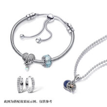 潘多拉（PANDORA）[夏之光推荐]守护心羽手链套装羽翼精致小众生日礼物送女友 1 28CM1249元 (券后省15)