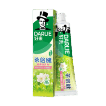 需凑单：DARLIE好来(原黑人)茶倍健茉莉白茶牙膏清新口气健齿护龈减轻口气190g7.54元