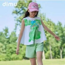 dimu 笛牧 夏季连衣裙/短袖套装合集（100~160cm）多款新低39元包邮