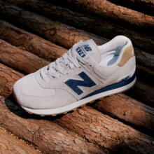 NEW BALANCE休闲鞋男鞋女鞋复古舒适透气百搭轻便运动鞋574系列ML574LGI413.24元