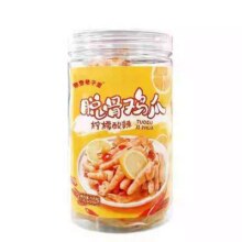 再降价、天降福利：摩登巷子里 柠檬酸辣无骨鸡爪 1000g*1罐14.46元包邮+106淘金币