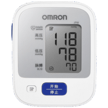 欧姆龙（OMRON）上臂式电子血压计 原装进口 家用血压测量仪J710 标配电池339元 (月销1w+)