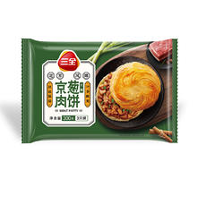 三全 北京风味京葱肉饼300g（选8赠1）5.44元