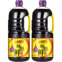 88VIP：李锦记味极鲜特级酱油2.27kg*2【特级】0添加防腐剂 头道生抽酱23.65元（需领券）