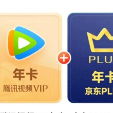 腾讯视频VIP会员年卡 加赠京东PLUS会员年卡178元