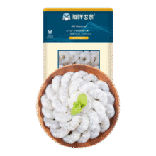 海鲜世家青虾仁 去冰净重200g/袋 31-40只*7件85.59元（需领券，合12.23元/件）