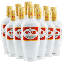 plus：汾酒 出口白瓷 清香型白酒 53度 500ml*12瓶 整箱装 送礼宴请683.1元