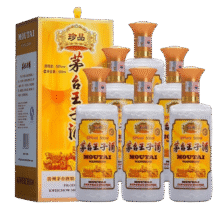 茅台（MOUTAI）茅台王子酒 珍品王子 酱香型白酒 53度 500ml*6瓶 整箱装2459元 (月销2000+)