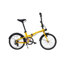 迪卡侬 DECATHLON 自行车Fold500折叠自行车通勤单车20寸-4872242 升级款Fold500黄色券后1599.9元