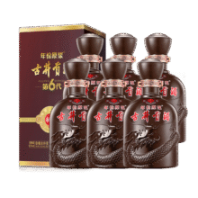 古井贡酒 年份原浆献礼版 50度整箱装白酒 50度 500mL 6瓶 （含3枚礼袋）750元