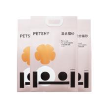 20点开始：petshy 百宠千爱 豆腐混合猫砂 6.18kg*390.82元