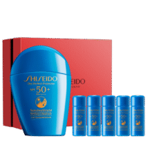 资生堂（SHISEIDO）蓝胖子防晒霜50ml 清透高倍防晒乳户外SPF50+  生日礼物送女友400元 (月销5000+)