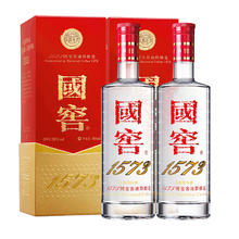 国窖1573 泸州老窖国窖1573经典38度500ml*2瓶双瓶浓香型白酒官方自营1124.9元