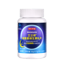 京东京造 褪黑素维生素B6片100片 退黑素改善睡眠失眠助眠成人中老年闪睡25.9元 (月销1w+)