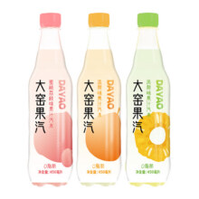 88vip：大窑汽水 0脂肪果汁汽水450ml*3瓶4.4元