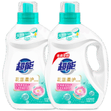 超能 花漾柔护洗衣液 蔷薇花香3kg*2瓶45.8元