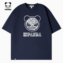 HIPANDA 100%纯棉重磅短袖T恤59.9元