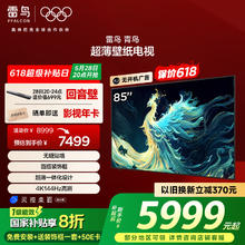 20点开始、国家补贴：雷鸟 青鸟系列 85S585C Slim 液晶电视 85英寸 4K（包安装）5999元