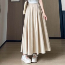首购：伊袖 【小个子山本裙裤】半身裙裤女2025夏款a字高腰垂感阔腿休闲52元
