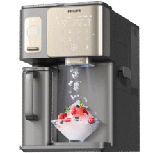 飞利浦（PHILIPS）冰沙冰块净水器冰境i1 pro 家用台式免安装净饮机 冷热一体机饮水机 全自动刨冰制冰机ADD86083239.28元（需领券）