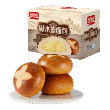 盼盼 碱水面包 夹心欧包面包糕点早餐代餐0蔗糖饱腹健身轻食 450g/箱44.3元（合7.38元/件）