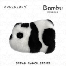 AusGolden 澳洲进口羊毛皮M系列斑布熊猫坐垫（澳洲羊毛皮）59.4元