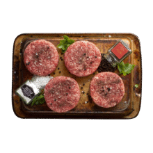 暖男厨房安格牛肉饼汉堡肉饼半成品儿童早餐国产  冷冻 牛肉饼80g*10共 800g49元（需领券）