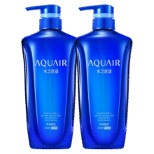 水之密语（AQUAIR）净润臻养(控油型)洗发水套装600ml*2滋养保湿男女士端午节福利101.4元 (券后省20,月销7000+)
