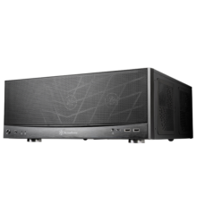 银昕（SilverStone）高阶HTPC家庭影音机箱GD11 (支持240水冷/Type-C) G410GD11B000020