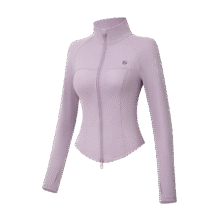 VVC 502UV女修身小蛮腰防晒服 烟白色 L58元（需领券）