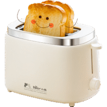 小熊（Bear）面包机 烤面包片机烤吐司机多士炉 50s速烤DSL-N02C567.41元