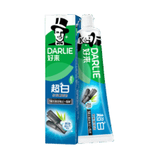 DARLIE好来(原黑人)超白竹炭深洁牙膏去牙渍亮白含氟 190g8.9元(需换购)