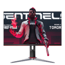 AOC 27英寸 2K HDR400 IPS 原生180Hz  1ms 10Bit 满血小金刚MAX 旋转升降 游戏电竞显示器 Q27G2S/D1049元 (券后省100,月销1w+)