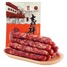 荣业 广式腊肠 5分瘦 250g6.9元包邮（需用券）