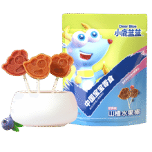 小鹿蓝蓝_山楂果然棒蓝莓味 宝宝山楂棒零食山楂果脯蜜饯鲜果制作 106g24.5元
