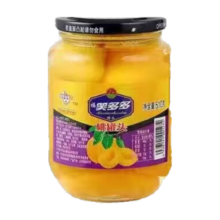 京喜     黄桃罐头510g*2瓶5元