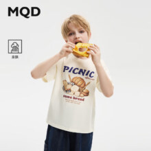 马骑顿（MQD）MQD童装男大童夏季潮酷休闲卡通字母短袖T恤39元（需领券）