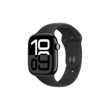 再降价、16号20点：Apple/苹果 Watch Series 10 智能手表 GPS款 铝金属 亮黑色 46mm2153.06元（需领券）