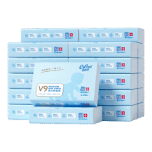 PLUS会员:可心柔 V9婴儿柔纸巾3层100抽24包M码*2152.34元（需领券，合76.17元/件）