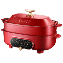 苏泊尔（SUPOR）【国家补贴】电火锅多功能锅料理锅家用火锅专用锅4.5L分体可拆洗多用途电火锅烤肉烧烤锅 4.5L JD3322D812H339元