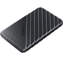 奥睿科（ORICO）移动硬盘盒2.5英寸USB3.0 SATA串口台式机笔记本外置盒固态机械SSD硬盘盒子 黑25PW122.9元
